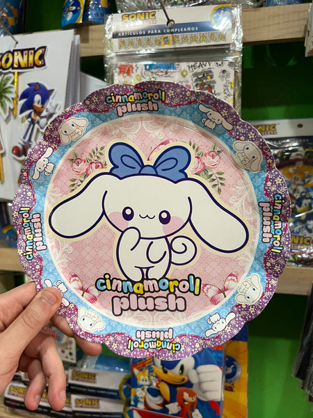 Platos cinnamoroll paquete X 6 unidades