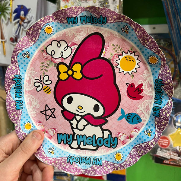 Platos my melody paquete X 6 unidades