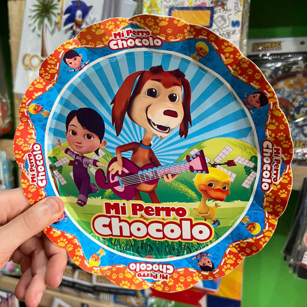 Platos perro chocolo paquete X 6 unidades