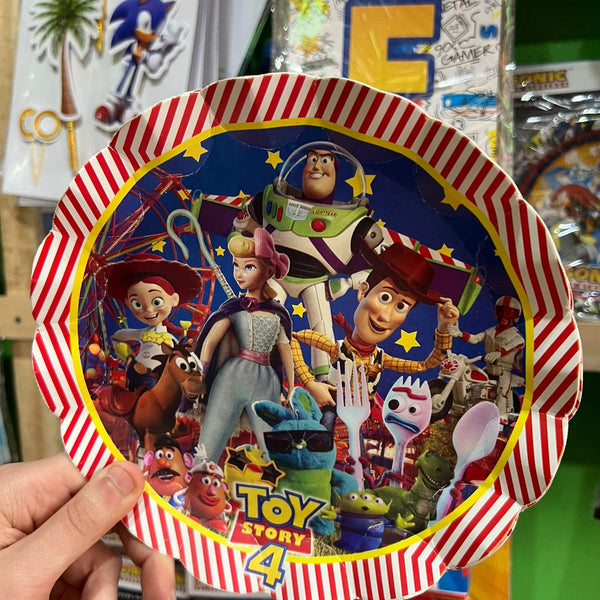Platos toy story paquete X 6 unidades