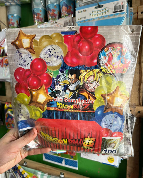 Set decoración cumpleaños dragon ball