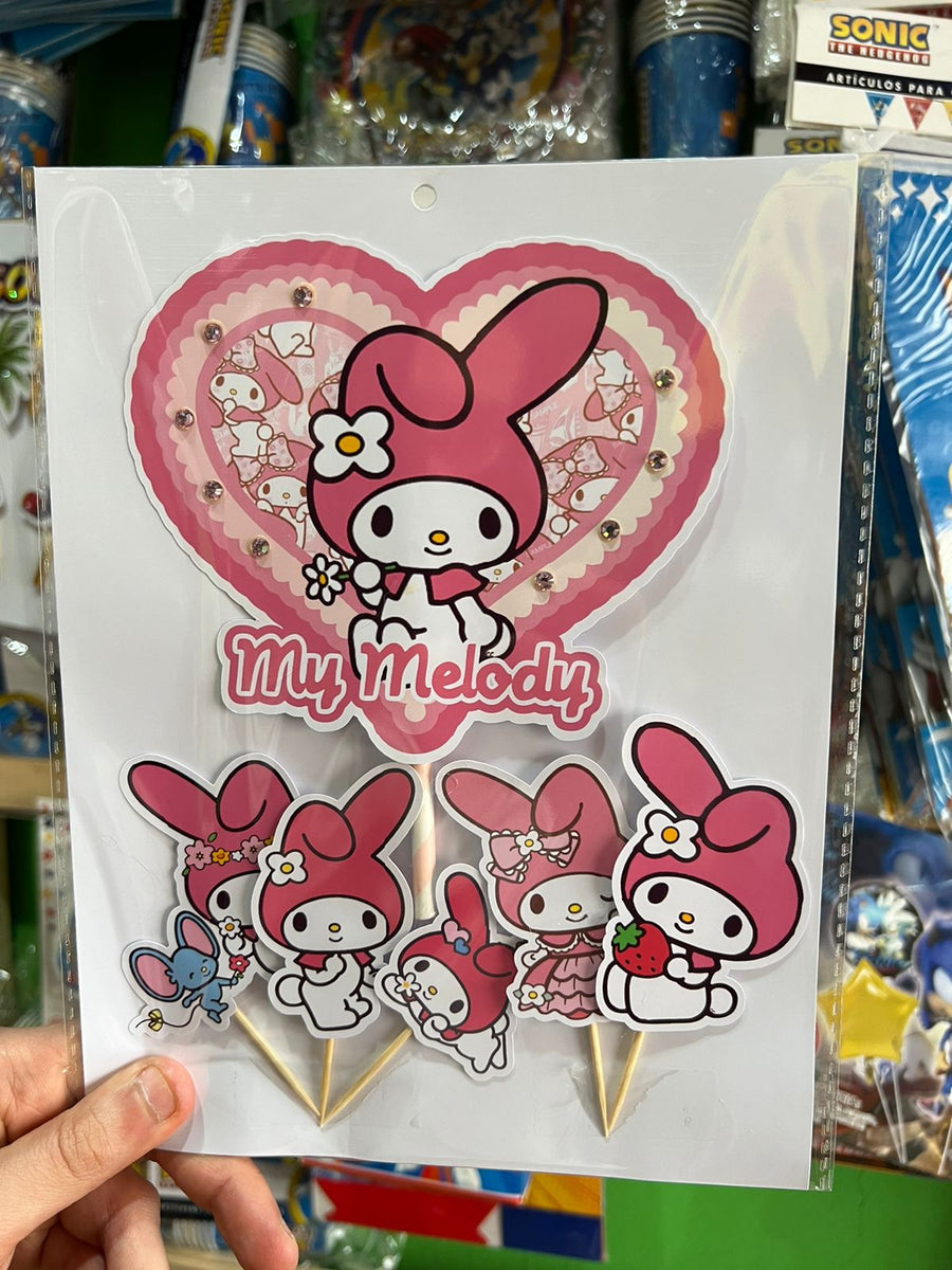 Topper para torta my melody