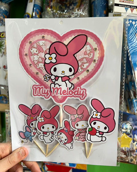 Topper para torta my melody