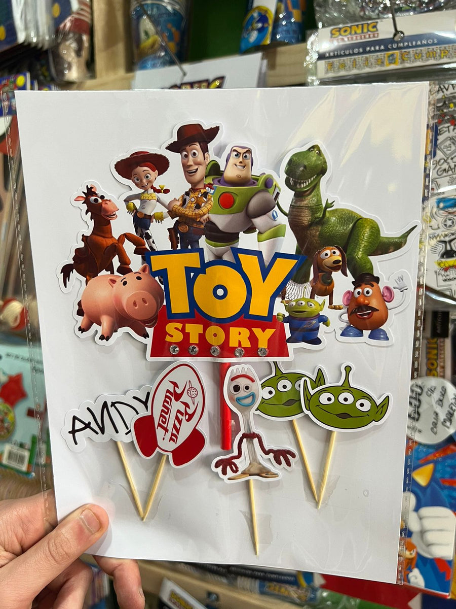 Topper para torta toy story