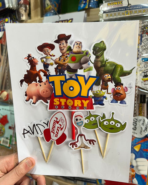 Topper para torta toy story