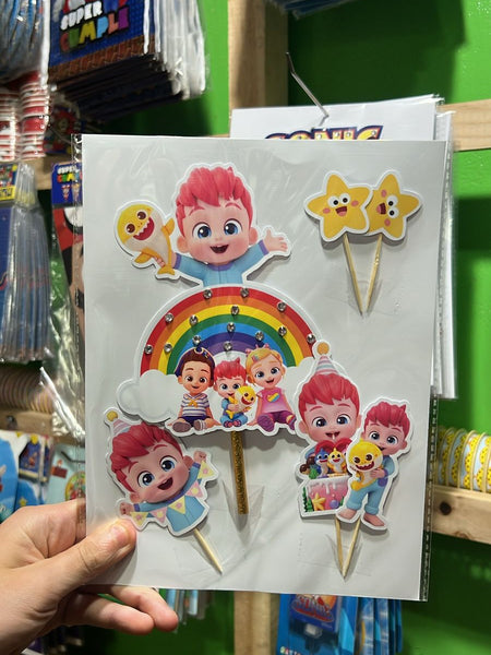 Topper para torta Bebefinn