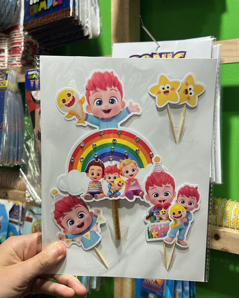 Topper para torta Bebefinn