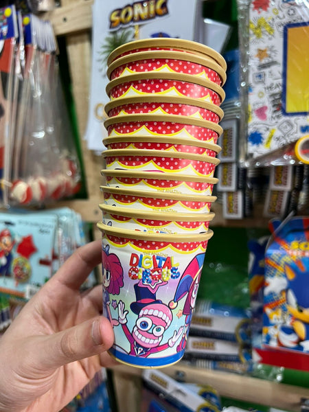 vasos circo digital