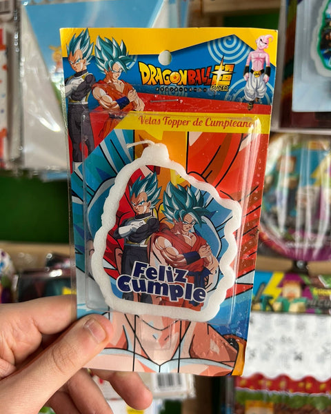 Vela cumpleaños dragon ball