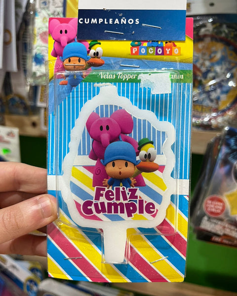 Vela cumpleaños pocoyo